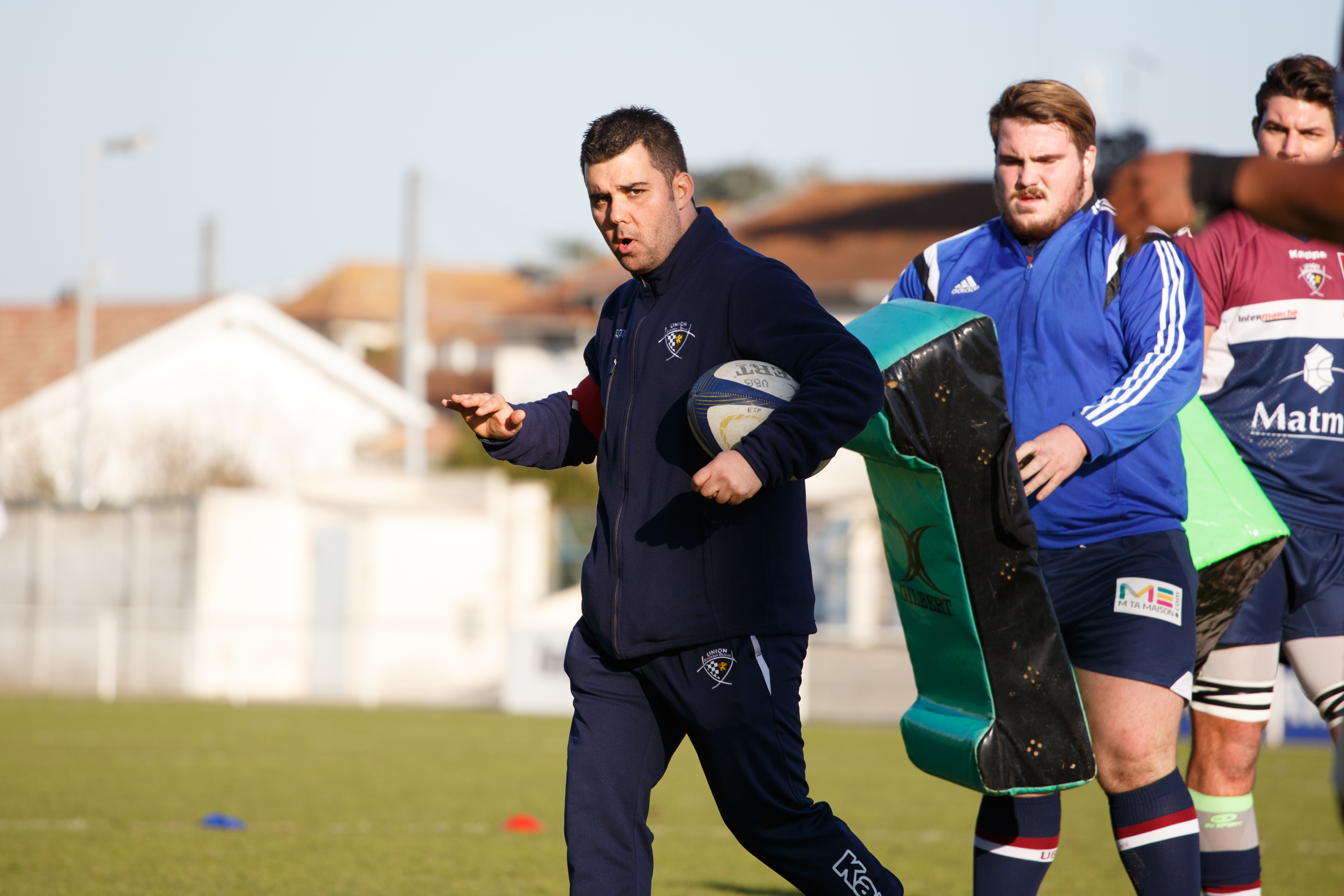 David Ortiz lors d'un match des espoirs face &agrave; Oyonnax